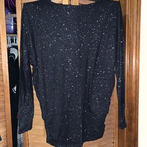 Jennifer Lopez sparkly top.